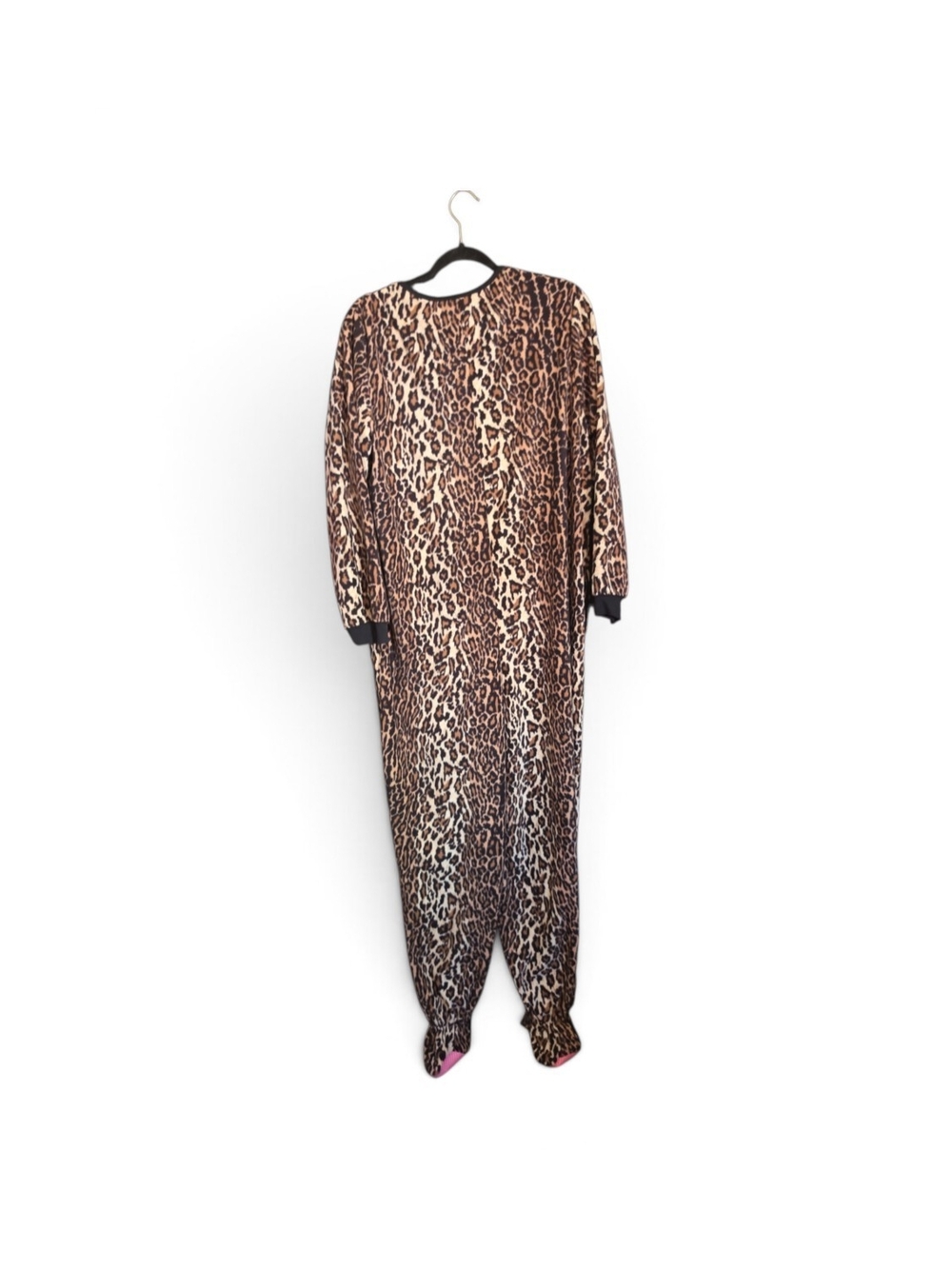 Nick & Nora Leopard-Print Full-Length Jumpsuit - Brown/Black - Picture 2 of 8
